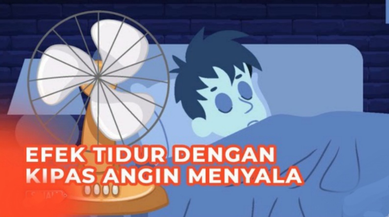 Bisa Menyebabkan Kelumpuhan Wajah, Berikut 6 Bahaya Tidur di Depan Kipas Angin