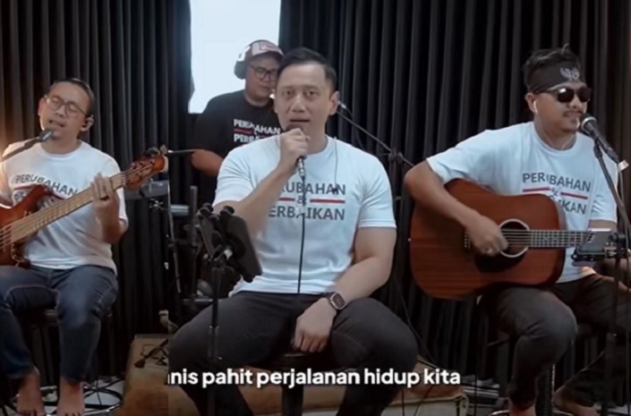 Kejutan, AHY Jadi Vokalisnya, Demokrat Luncurkan Lagu Perubahan dan Perbaikan, Ini Liriknya