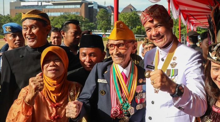 Veteran Pengawal Jenderal Sudirman Puji Perhatian Pemprov Jateng, Ini Pesannya untuk Kaum Muda