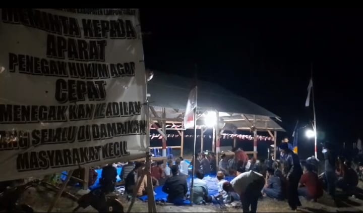 Ratusan Warga Anak Tuha Doa Bersama Mohon Tanah di Ulayat Yang Bersengketa