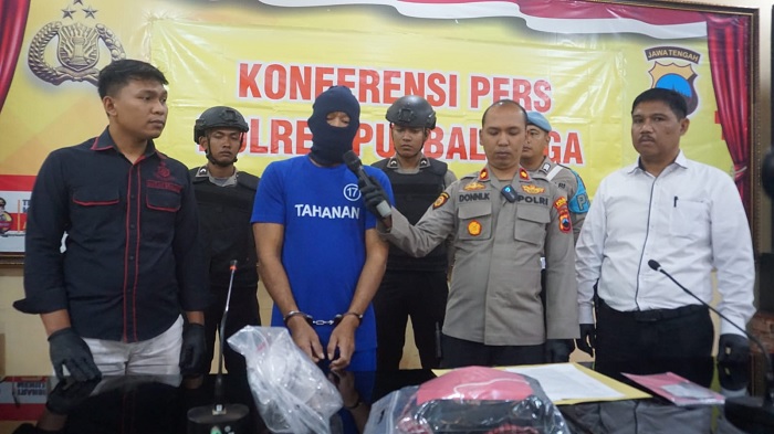 Polisi Ringkus Pria asal Karangreja usai Rudapaksa Gadis Tetangga di Hutan Pinus