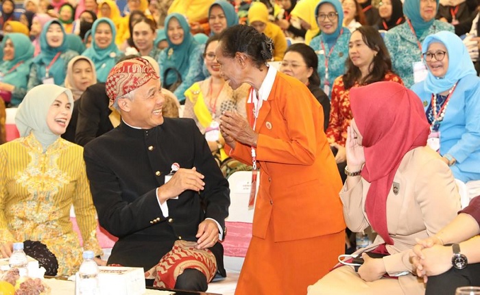 Hadir di KPN, Ganjar Sebut Perempuan Harus Terlibat dalam Peran Politik dan Jabatan Publik