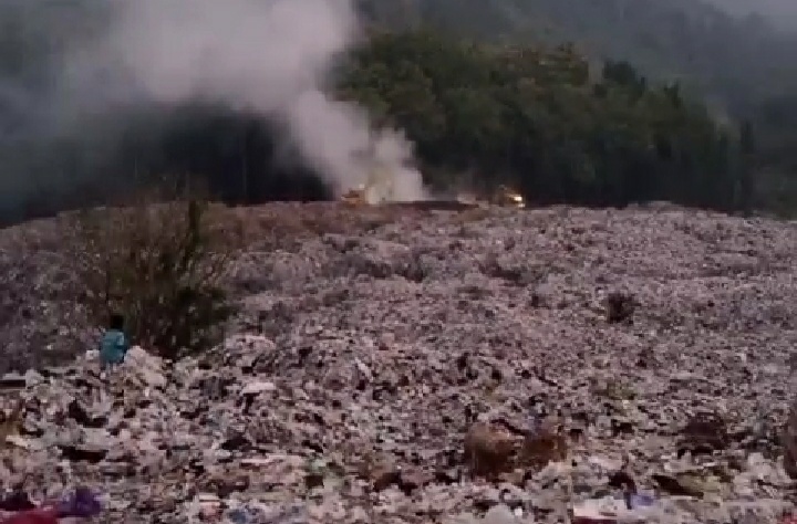 Kebakaran TPA Bakung, Kebakaran ke-7 2 Pekan ini di Bandarlampung