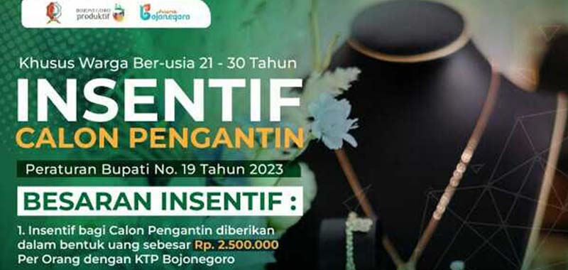 Pasangan pengantin Bojonegoro Mengaku Diprank Program Insentif Calon Penganti yang Dilontarkan Bupati Anna