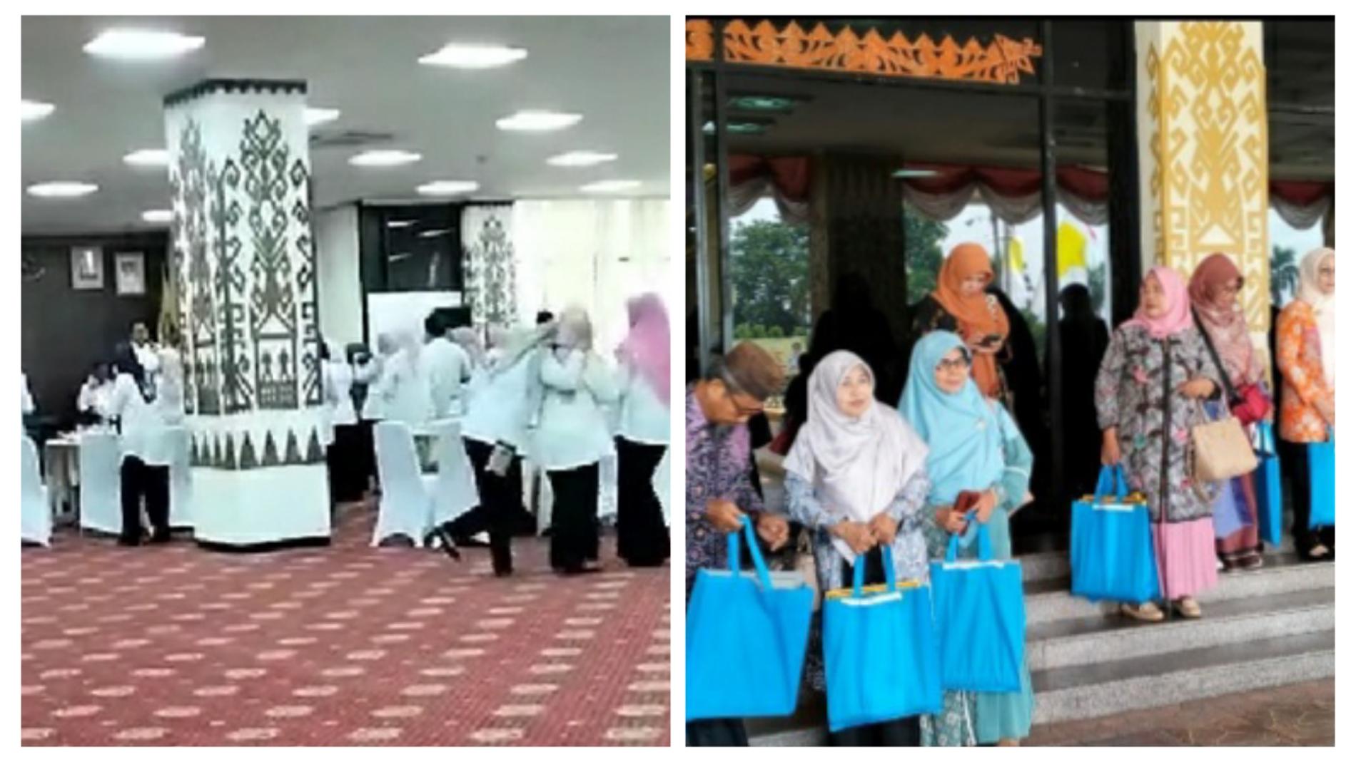 Purnabakti, Guru Pulang Bawa Nasi Kotak, Pejabat Joget, Reihana Nyawer