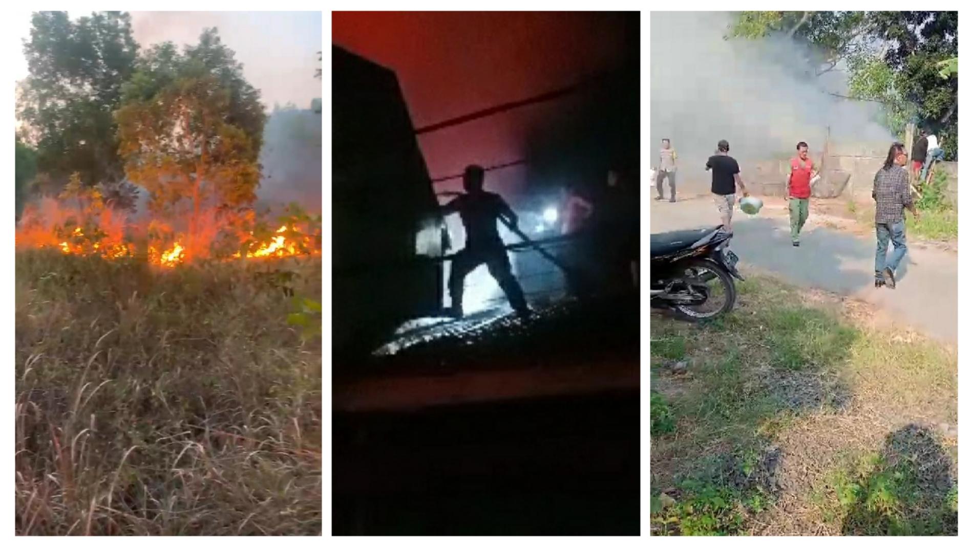 Dalam Sehari, 5 Kebakaran di Bandarlampung, 1 Rumah 4 Lahan