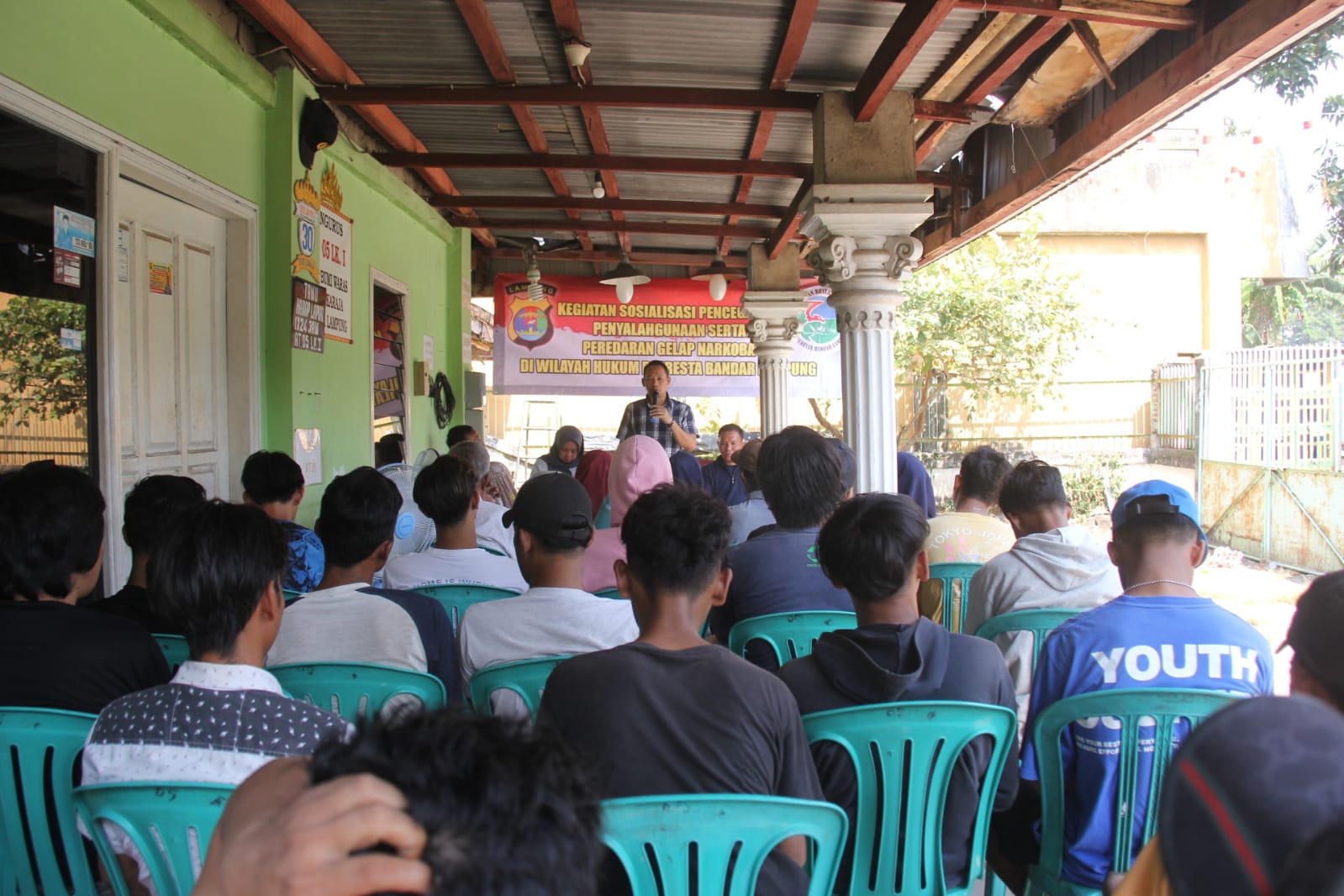Satnarkoba Polresta Sosialisasi Kampung Bebas Narkoba