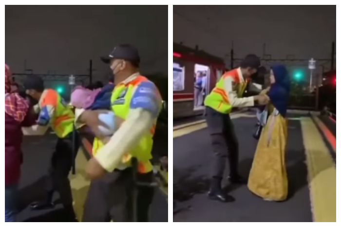 Viral, Ibu Pembuang Bayi ke Rel Kereta di Stasiun Pasar Minggu Ternyata Mau Bunuh Diri Bersama Anaknya