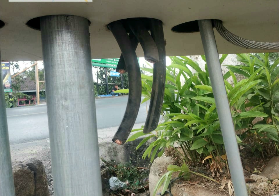 Kedua Kalinya, Kabel Tembaga PLN Dimaling di Pesawaran
