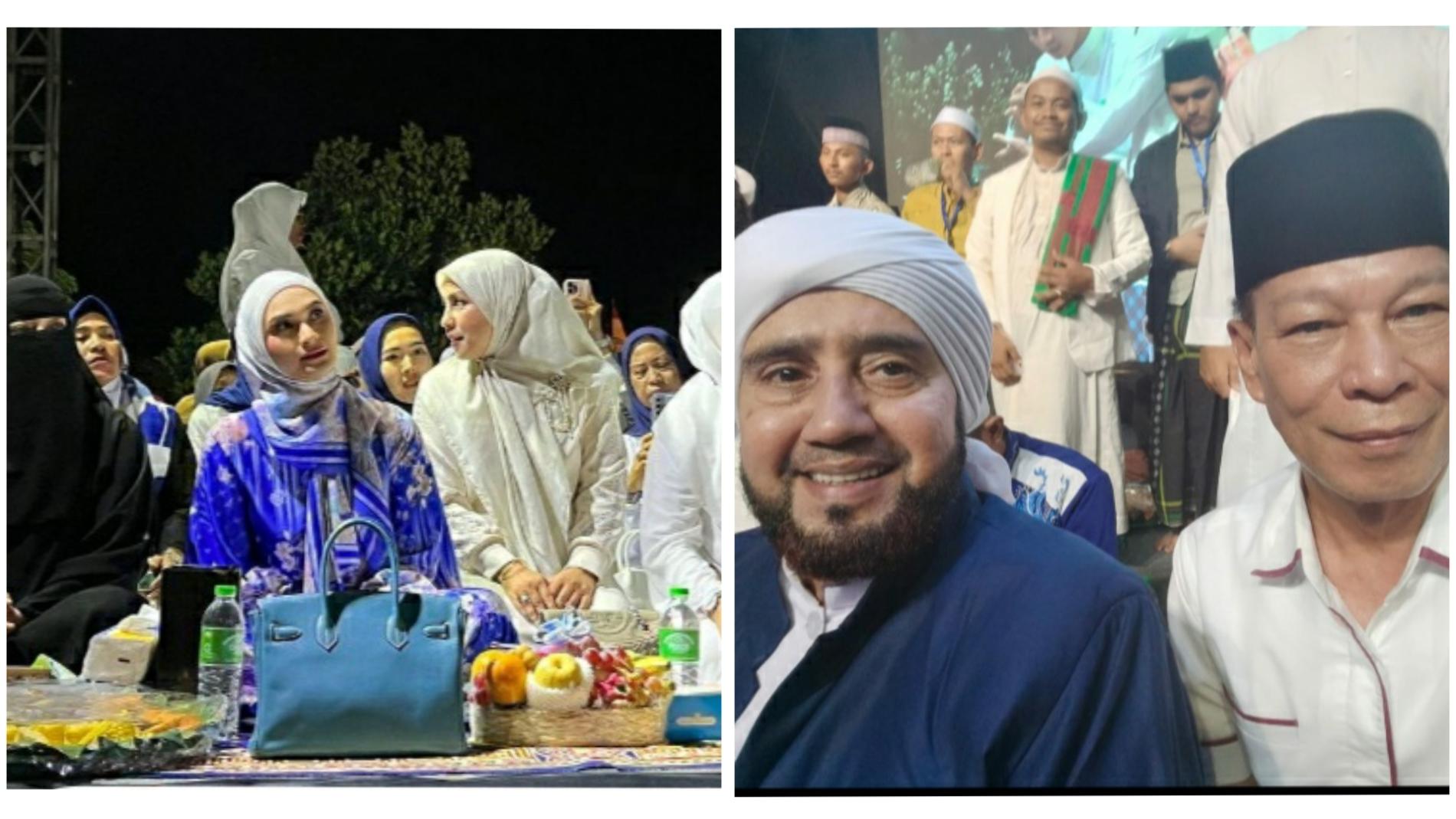 Putri Zulhas dan Darussalam Salawat Bersama Habib Syech dan Ribuan Warga Metro