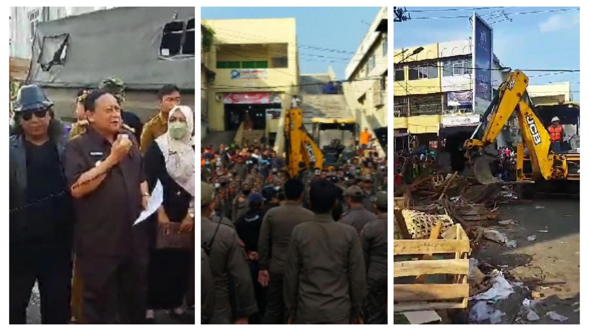 Lancar dan Aman, Pemindahan 300 Pedagang Pasir Gintung dan Sekitarnya