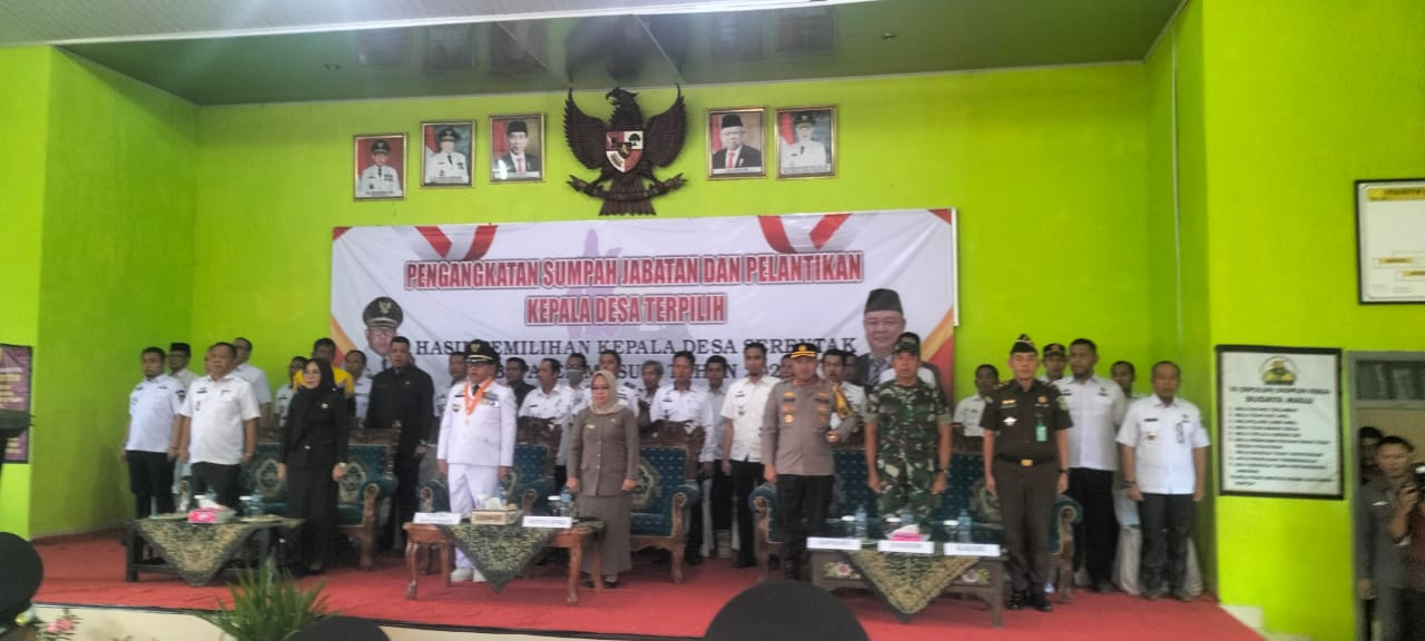 16 Kepala Desa Terpilih Sah Dilantik, Ini Pesan Sulpakar