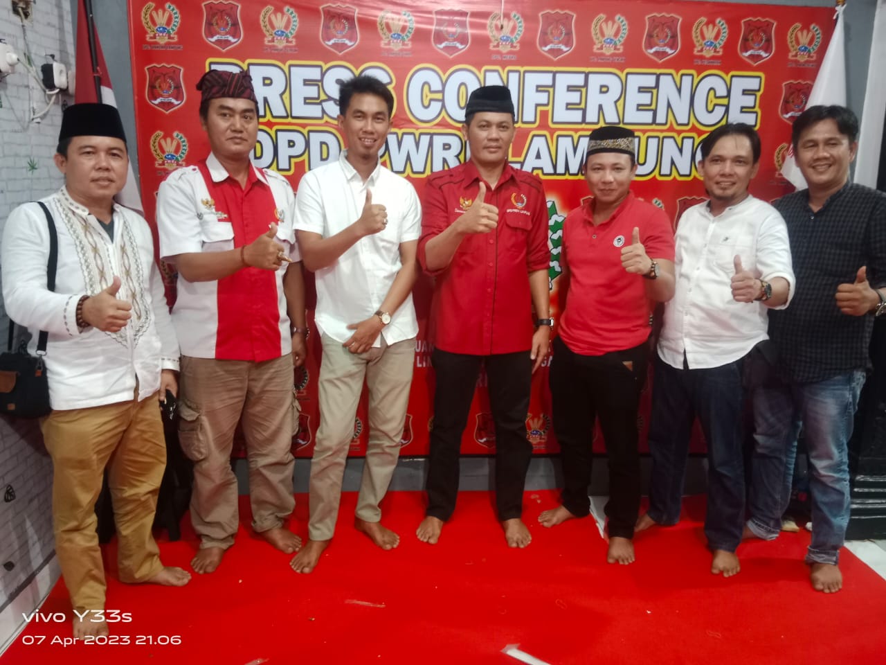 PWRI Tanggamus Kawal Sidang Penganiayaan Terhadap Wartawan