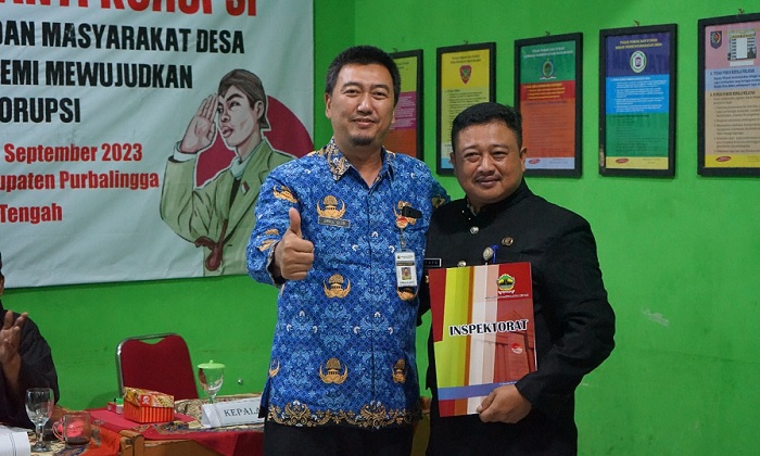 Desa Karangbawang Ditetapkan Jadi Desa Anti Korupsi Tingkat Jateng