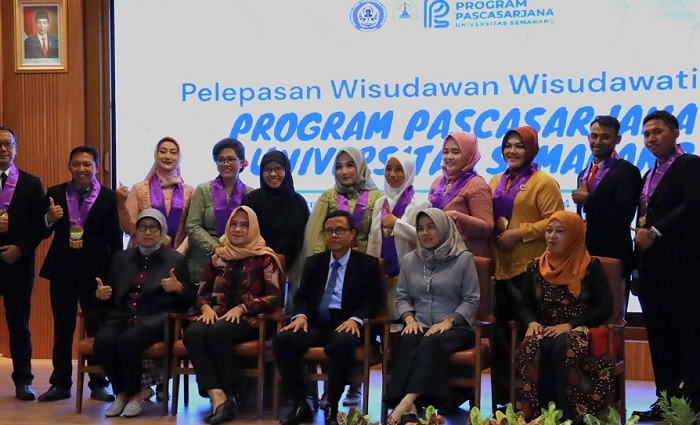 111 Wisudawan Program Pascasarjana USM Ikuti Pelepasan