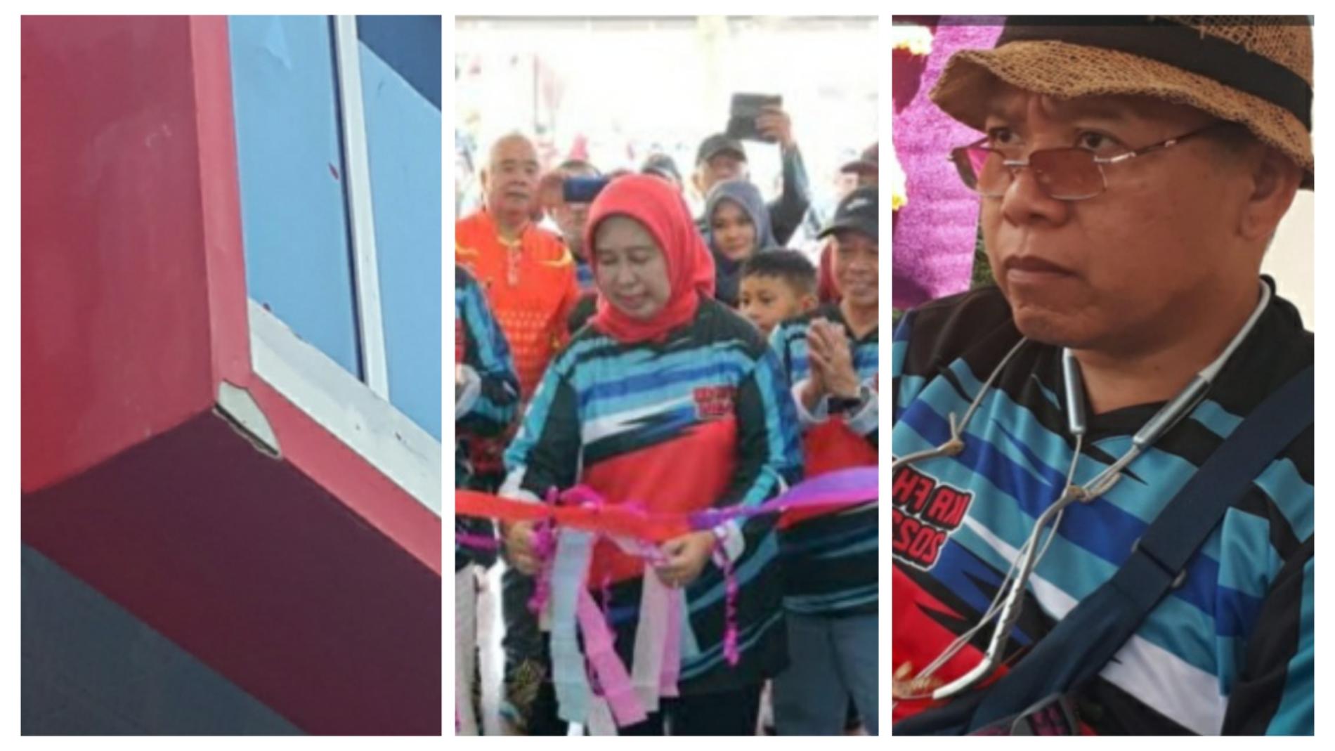 Usut, Saat Diresmikan Gedung B Pascasarjana FH Unila Sudah Somplak