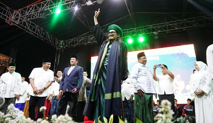 Peringati Harlah ke-2, Paguyuban Kades Bahurekso Kendal Gelar Sholawat Kebangsaan