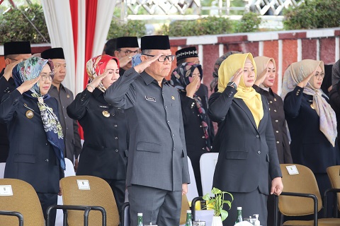 Sekdaprov Fahrizal Ikuti Peringatan Hari Kesaktian Pancasila 2023