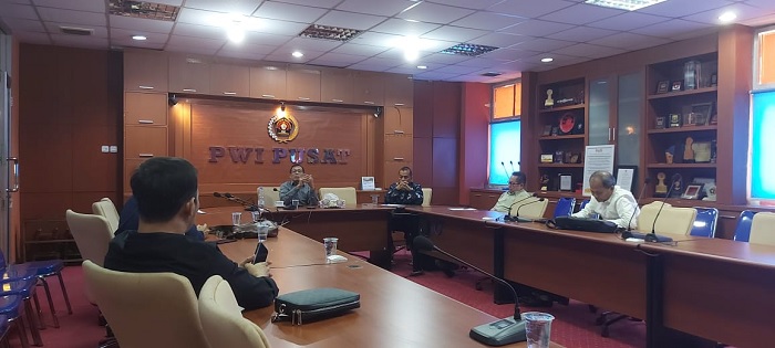 Hendry Ch Bangun Pimpin Rapat Perdana PWI Pusat, Pendidikan dan UKW Jadi Program Prioritas
