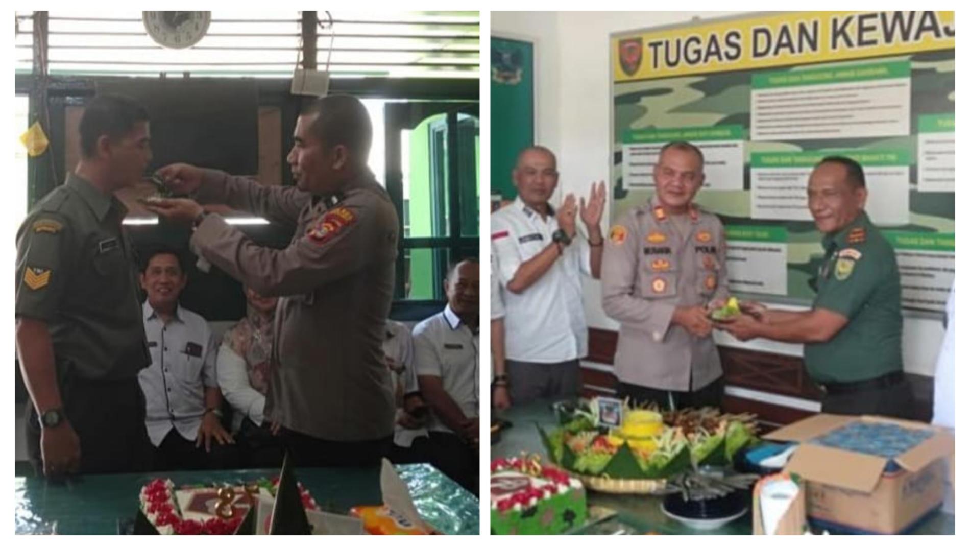 Polres Hingga Polsek Satroni Kodim 0424 dan Koramil se-Tanggamus