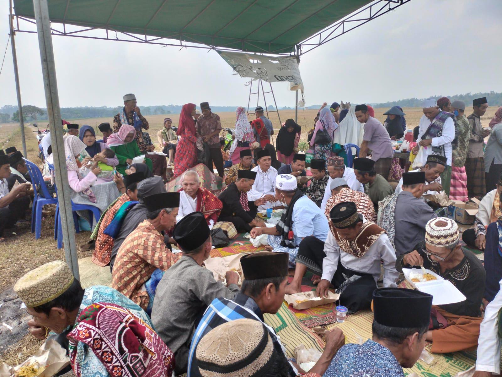 3 Bulan Kemarau, Warga Salat Istisqa di Sidodadi, Sekampung, Lamtim