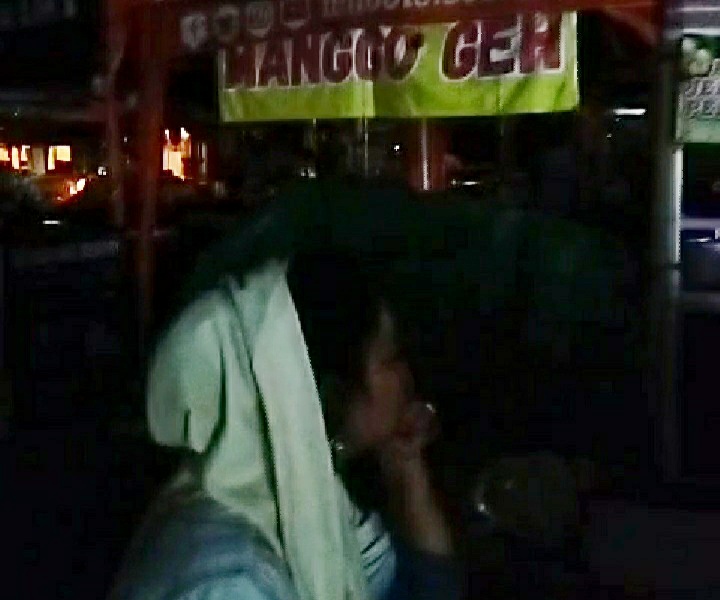 Pilu, Para Pedagang UMKN Pekan Raya Lampung Sepi Lampu Padam
