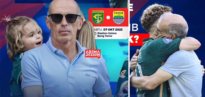 Pelatih Arema Fernando Saksikan Anaknya Ze Valente Kecewa, Setelah Persebaya Dibantai Persib Bandung