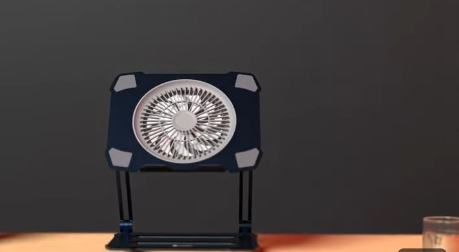 Portronics Rilis Dudukan Laptop Portable, Ada Kipas Pendingin dan Alas  dengan Pencahayaan RGB