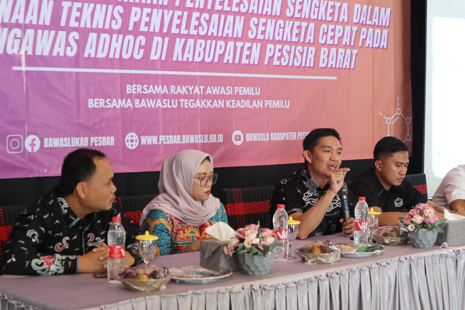 Bawaslu Pesibar Rakor Sengketa Cepat Panwascam