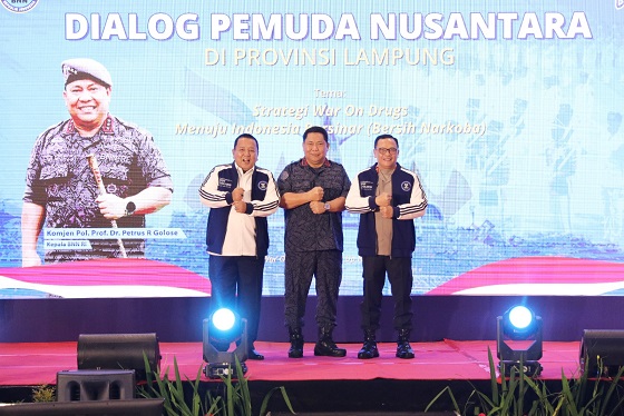 Gubernur Arinal dan Kepala BNN RI Bersinergi Cegah Peredaran Narkotika