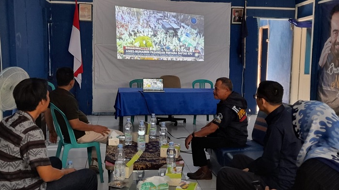 Pasangan AMIN Daftar ke KPU RI, NasDem dan PKS Kendal Nobar