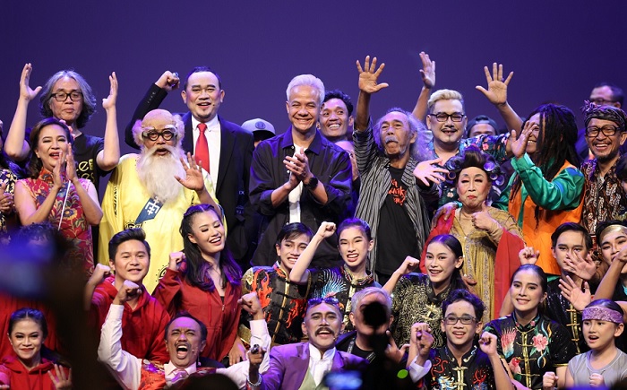 Sindiran Inayah Wahid di Pentas Pertunjukan Bikin Ganjar Tertawa Lepas