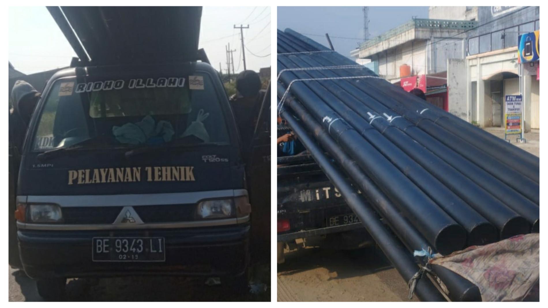 Warga Wayjepara Hentikan Penanaman Tiang Wifi Diduga Tak Ada Ijin