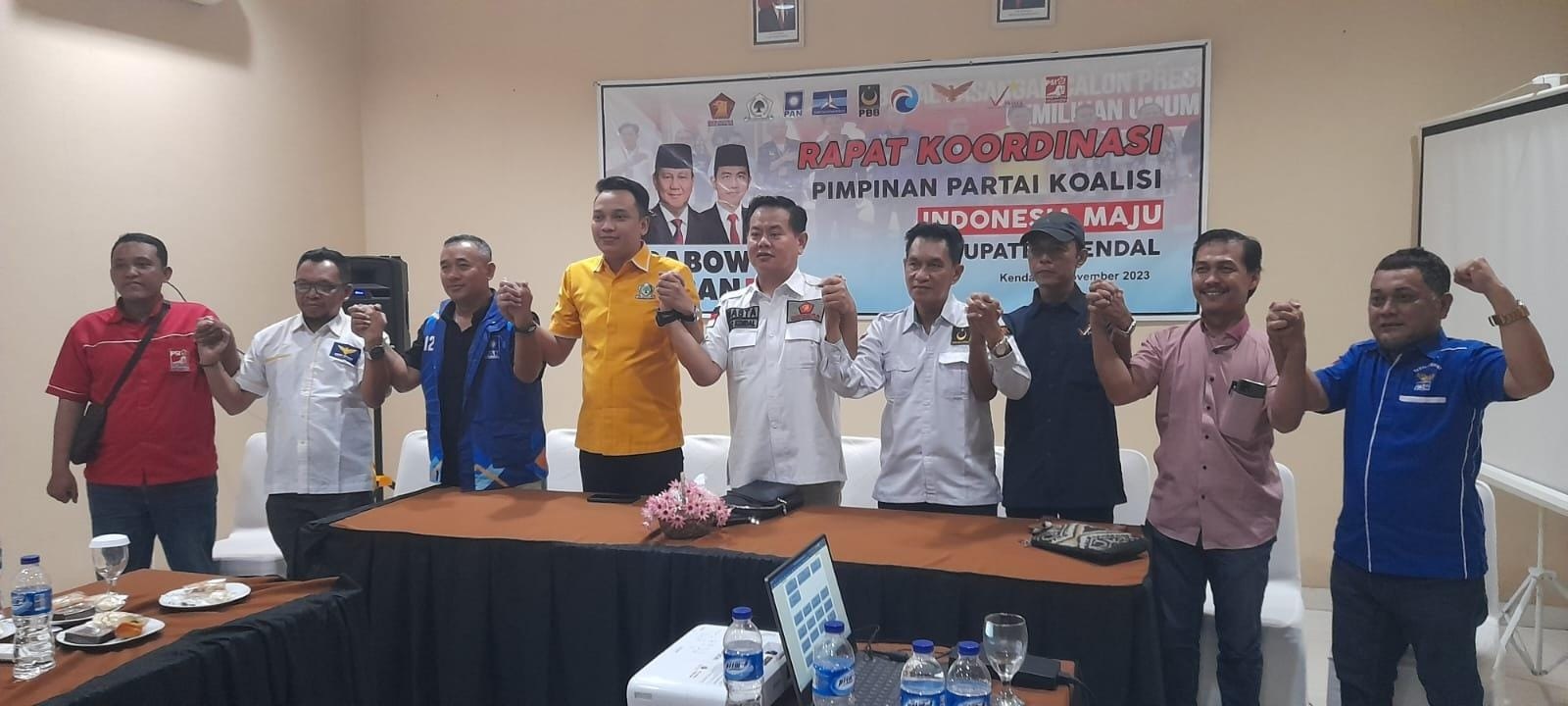 Sembilan Parpol di Kendal Siap Menangkan Prabowo - Gibran
