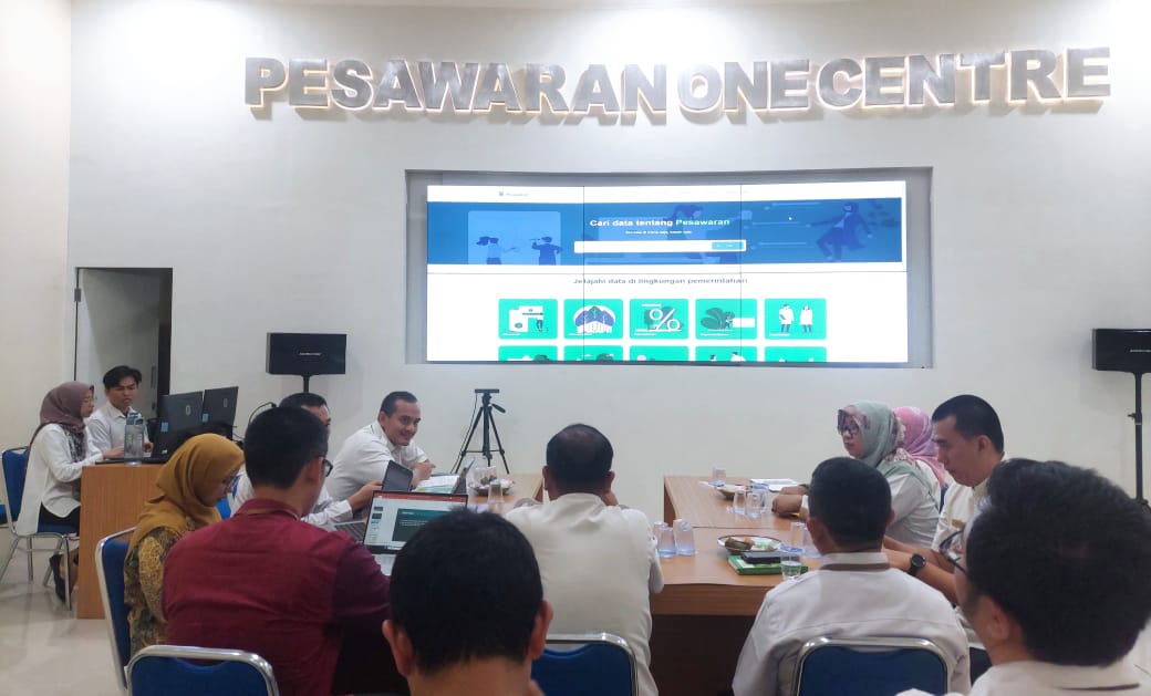 BPS RI Bahas Satu Data Satu Desa di Pemkab Pesawaran