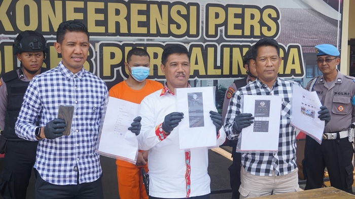 Ancam Sebarkan Foto Syur dan Minta Tebusan Uang, Pemuda di Purbalingga Diringkus Polisi
