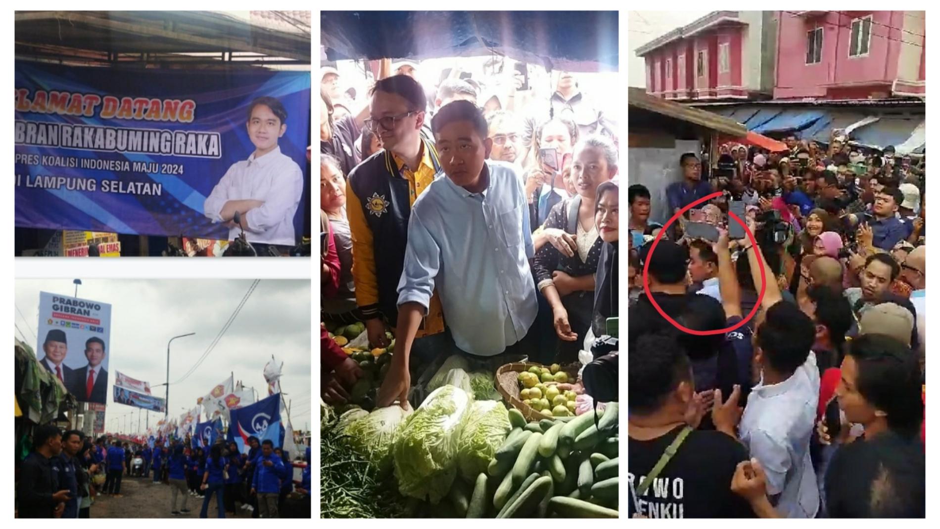 Gibran Pertama Kali ke Lampung, Mirip Bapak e Yo