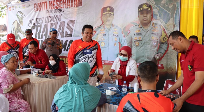 Jaga Kondusivitas Jelang Pemilu, Polres Demak Gandeng Komunitas Offroad