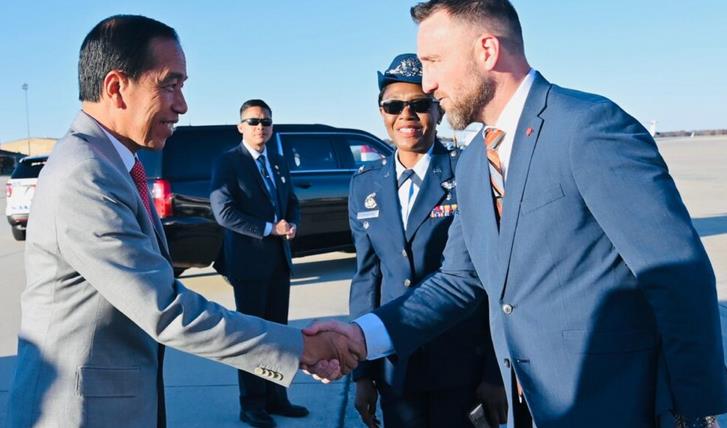 Presiden Jokowi berangkat ke San Francisco