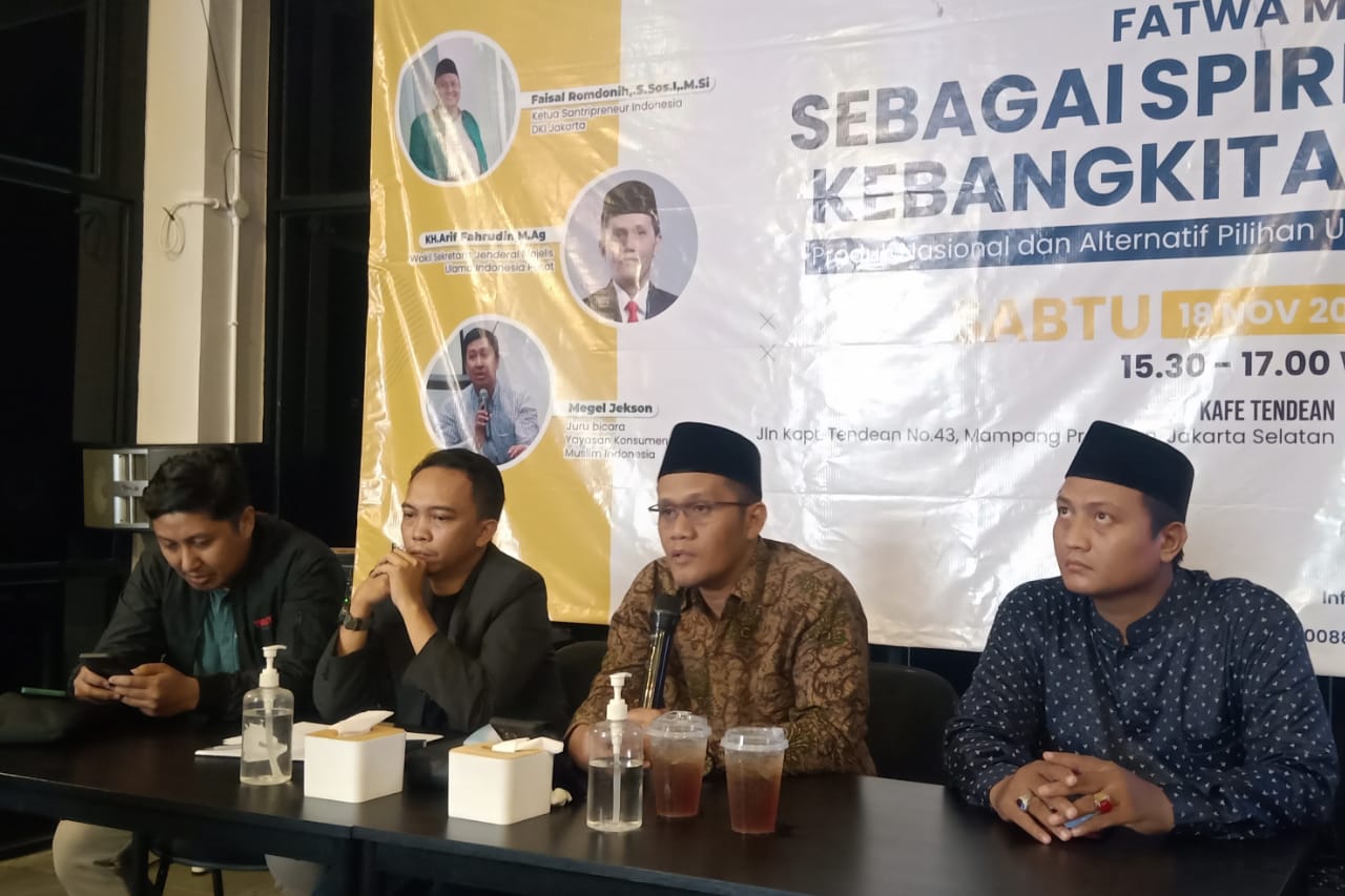 Gerakan Kebangkitan Pronas Dukung Fatwa MUI No 83, Stop Produk Israel dan Afiliasinya