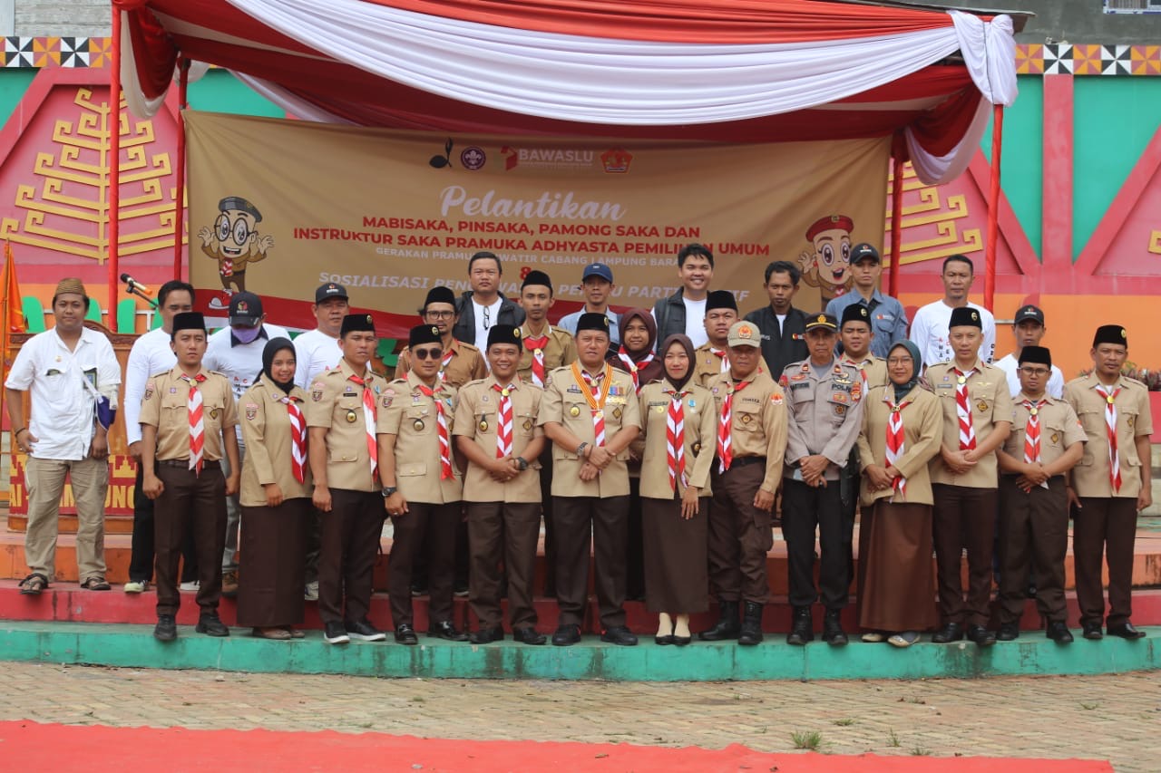 Pj Bupati Nukman Lantik Saka Adhyasta Pemilu 2023