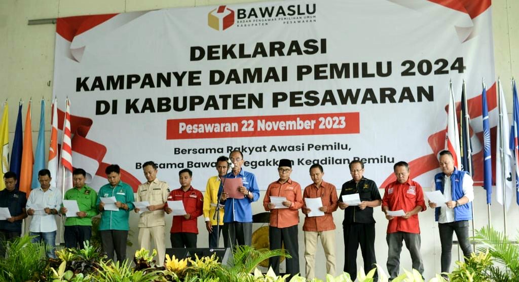 Bawaslu Pesawaran Ingatkan Kontestansi Politik Tertib