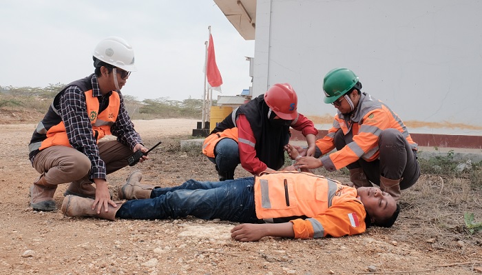 Pastikan Kehandalan Penerapan K3, Kembali Gelar Simulasi Tanggap Darurat