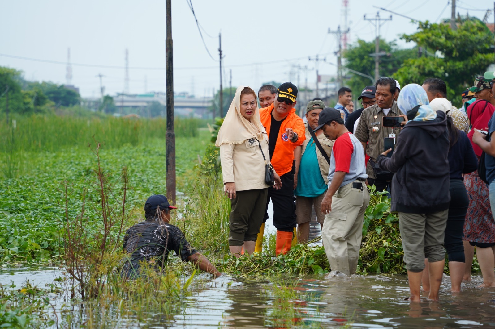 Semarang Banjir Lagi, Mbak Ita Minta Perbaikan Jembatan Gunakan BTT