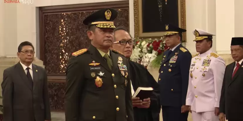 Resmi, Jokowi Lantik Letjen Maruli Simanjuntak Sebagai KSAD