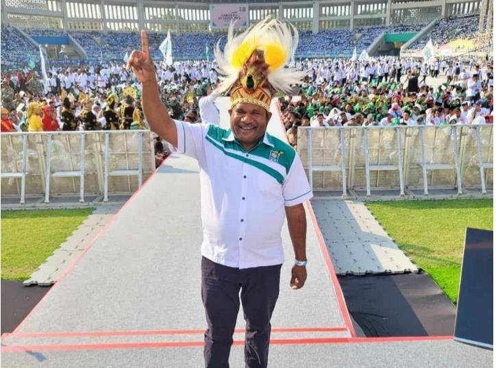 Ketua DPW Bersama Anggota DPRD Papua  Pegunungan Siap Memenangkan Capres - Cawapres No Urut 1 