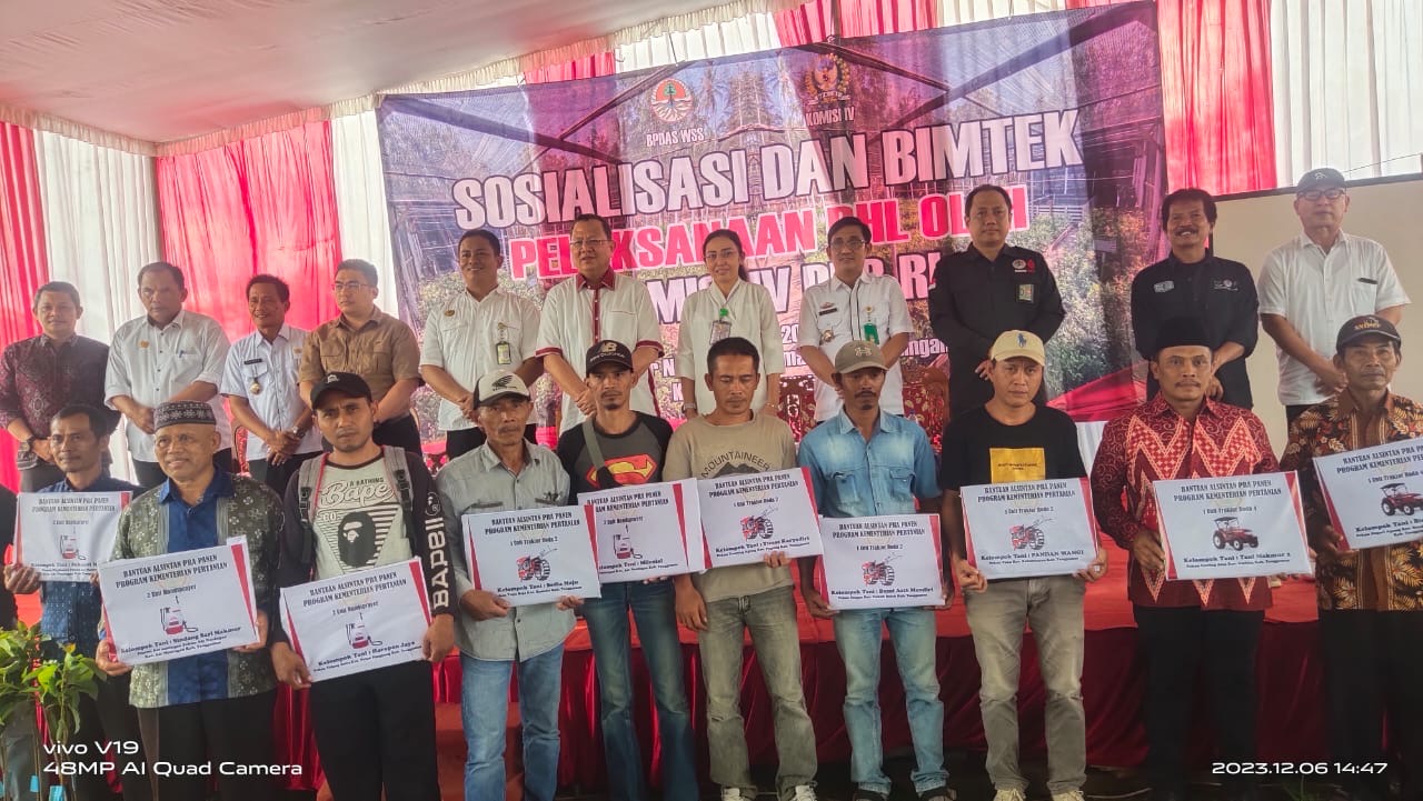 Ketua Komisi 4 DPR RI Sudin Bimtek Program I Care di Tanggamus