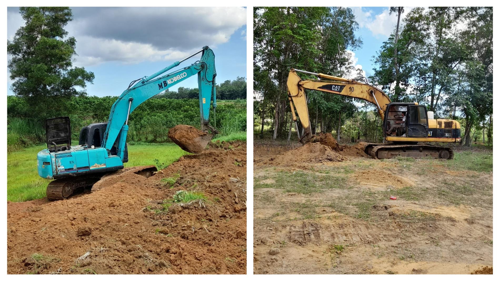 Ekskavator Cetak Sawah Diduga Konsumsi Ribuan Liter Solar Subsidi