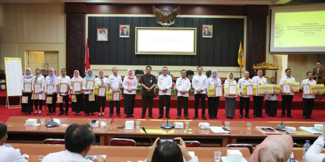 Pemprov Lampung Gelar Rakor Penyampaian Hasil Pengawasan Kearsipan