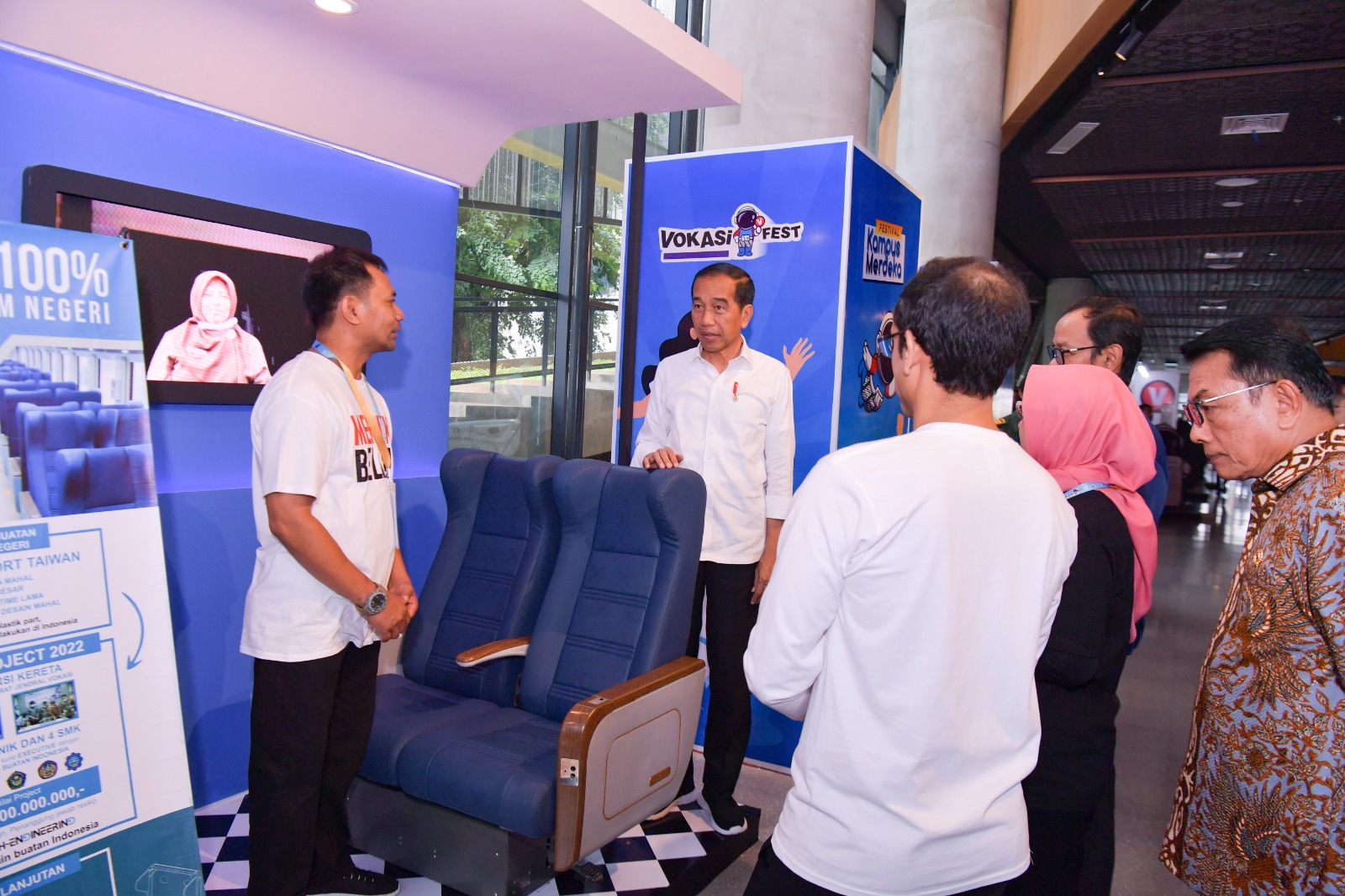Inovasi Pendidikan SMK Pusat Keunggulan, Hasilkan Kursi Kereta Api Eksekutif Karya Anak Bangsa